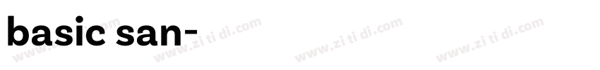 basic san字体转换